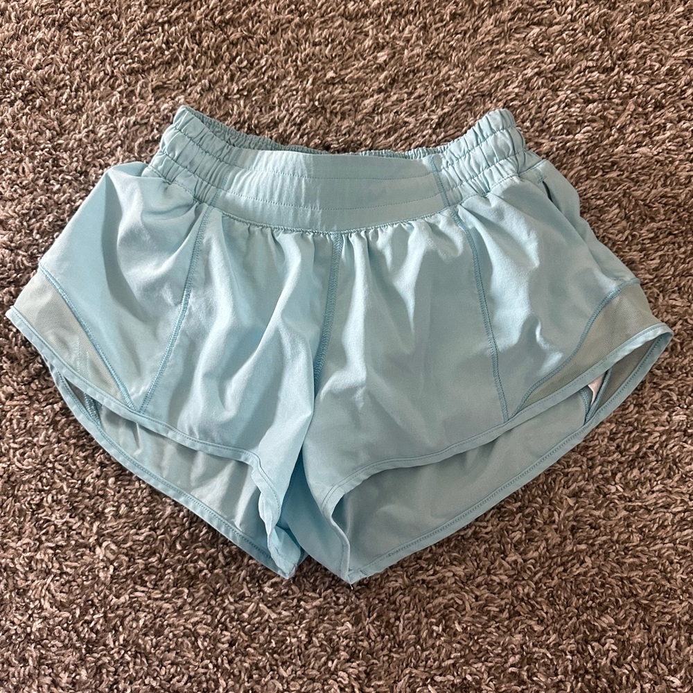LULULEMON  Light Blue Athletic Shorts